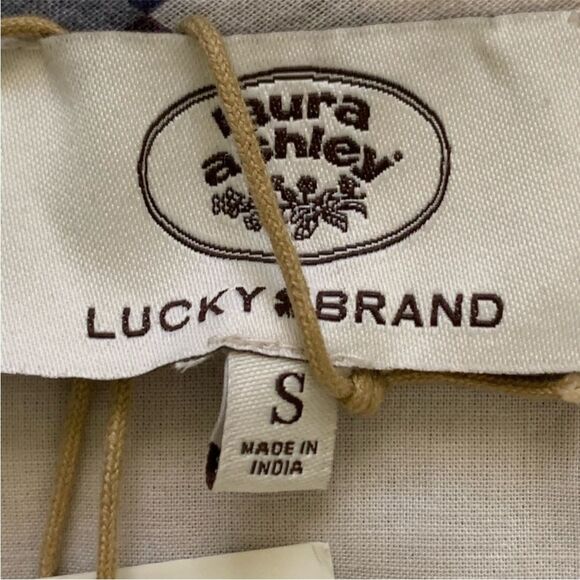 Lucky brand Laura Ashley patchwork mini dress size S - Picture 8 of 8